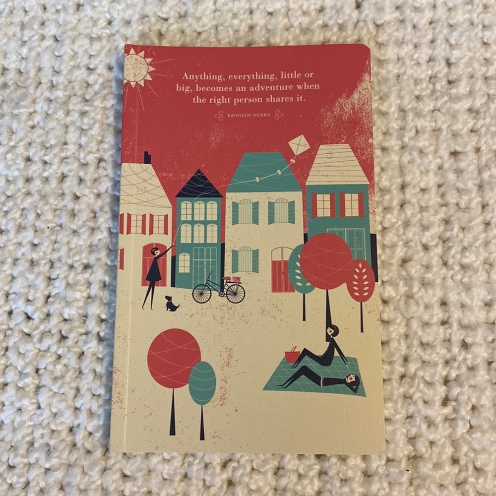 NEW 'Anything, everything, little or big..' Stationery Lined Journal 128 pages